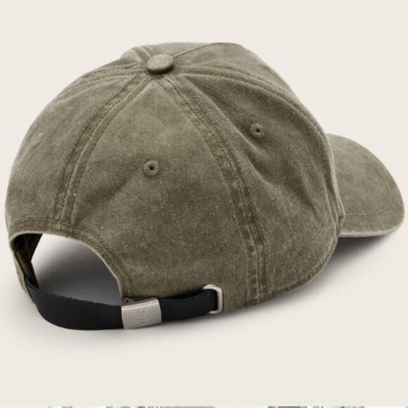 All Saints Green Logo Print Baseball Cap - Picture 5 of 8